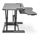 Digitus Ergonomiska darba vieta, DA-90380-1, 620mm, 952mm, 110mm, melns, augstuma regulē&scaron;ana 100-500mm