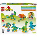 Lego Konstruktors 10451, 108 gab., dinozauri, 3 dažādi modeļi, plastmasa, no 3 gadu vecuma
