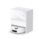Dreame Aqua10 Ultra Track robotu putekļu sūcējs sausā un mitrā tīrī&scaron;ana TrackSync karstā ūdens moppē&scaron;ana 25 000 Pa 6 400 mAh 220 ml putekļu tvertne RLR81CE-1-WH Balts