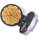 Giles & Posner Vafeļu panna EK6701GSPPVDE, 1400W, 18cm, regulējams termostats, nepiedego&scaron;s pārklājums, sirdsveida vafeles