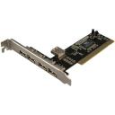 Logilink Tīkla karte PC0028, 5 porti, 480 Mb/s, 32 bitu PCI, ROHS, FCC, CE