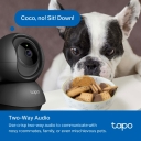 Pan/Tilt home security Wi-Fi camera, TP-Link, TAPO C201, 1080P HD, 340&deg; Pan, 70&deg; Tilt