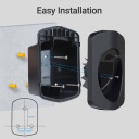 EV Charge Type 2 kaablihoidik ja pistiku dokk seinale paigaldamiseks