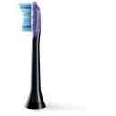 Philips Hambaharja pead HX9054/88 Pehmed harjased, 4 tk, Must, 62000 liikumist/min, 3 kuud vahetamiseks
