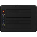 Raidsonic | Icy Box | IB-1232CL-U3 dokstacija, 2x SATA 2,5"/3,5" uz 1x USB 3.0, 5 Gbit/s, melna