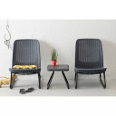 Keter r&otilde;dum&ouml;&ouml;bel Rio Patio Set hall 29197637939 77.5x54x79cm, 38x38x36.5cm, 14.4kg