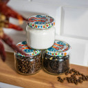 370 ml keeratava kaanega purk BROWIN 132346, &Oslash;82 mm, 6 tk