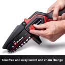 Einhell juhtmeta p&uuml;gamisketas GE-PS 18/15 Li BL-Solo 4600040, 18V, 158mm, 125mm, 4.8m/s, harjadeta mootor, ergonoomiline k&auml;epide