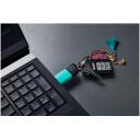 Kingston USB m&auml;lupulk DTXM/256GB, 256 GB, USB 3.2 Gen 1, must/teal, 1 tk, -20 - 85 &deg;C, 0 - 60 &deg;C