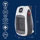 Beper K&uuml;tteseade P203TER350, 500/1000W, 2 v&otilde;imsustaset, keraamiline, taimer, termostaat, ventilaator, &uuml;lekuumenemise kaitse