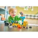 Lego 3 in 1 Būvniecības transportlīdzekļi 10475, 22 elementu, 2 figūriņas, 2+ gadi