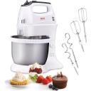Tefal Quickmix rankinis mikseris HT312138, 300 W, 5 greičiai, Turbo režimas, Nerūdijančio plieno dubuo