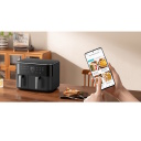 Elektriline õhufritüür kahe tsooniga Dual Zone süsteemiga ja 3D konvektsiooniga nutikas rakenduse kaudu juhitav 2700 W kogumaht 10 L must Xiaomi