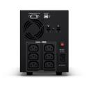 Cyberpower UPS sistēma VALUE2200EILCD, 2200 VA, 1320 W, 6 x C13, 1 x USB, 2 x RJ11, 2 x RJ45, LCD displejs