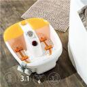 Medisana Jalgade vann FS 883 88387, 80 W, valge, 3 pedik&uuml;&uuml;ri otsikut, libisemiskindlad jalad, soojuse hoidmine, mullirežiim