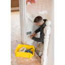 Lielizmēra dzeltena uzglabā&scaron;anas kaste, izturīga polipropilēna konstrukcija, STST70348-1, STANLEY