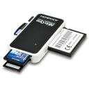 Axagon M&auml;lukaardi lugeja CRE-X1 5 pesa, USB 2.0, 480 Mbit/s, toetab CF, MS, MicroSD, MMC, 26 g