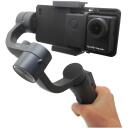 Goxtreme GX4 Stabilizators 55245, 3 asu, 3600 mAh, 8h, 330&deg; slīpums, 360&deg; panorāma, 160&deg; pagrie&scaron;ana, Bluetooth, aizsargfutrālis