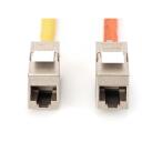 Digitus CAT 6A Keystone modulis DN-93615, 500 MHz, 10GBase-T, RJ45 8P8C, bezrīku uzstādī&scaron;ana, aizsargāts
