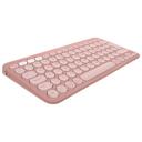 Logitech Klaviatūra Pebble Keys 2 K380S, Bluetooth, 10 m, 2 x AAA, 49% perdirbtas plastiko, QWERTY