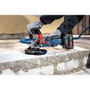 Bosch Akumuliatorinis kampinis &scaron;lifuoklis GBR 18V-15 S 0601776201, 18 V, 2.6 kg, be&scaron;epetėlis variklis, 125 mm disko skersmuo