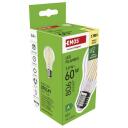 Emos LED lemputė FILAMENT A60 ZF5147, 3,8 W, 806 lm, 230 V, 50 000 valandų, E27, &scaron;ilta balta, 360&deg;, 4 lustai