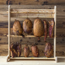 Elektriline puidust suitsuahi 200 L elektrilise külma ja kuuma suitsugeneraatoriga dragON Jet 1 81×63×163 cm 330360 Browin