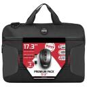 Port Designs Messenger - Briefcase 501874, 17.3", 328g, poliesters, 2.4Ghz bezvadu pele, priek&scaron;ējā kabata