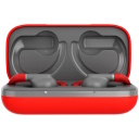 Wireless sport earphones with wireless charging support OnRun 11 Sport Wireless Charge Red CNS-TWS11R CANYON