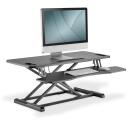 Digitus Ergonomiska darba vieta, DA-90380-1, 620mm, 952mm, 110mm, melns, augstuma regulē&scaron;ana 100-500mm