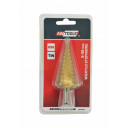 HSS-TiN kāpņu urbjma&scaron;īna 6-38mm, bez iepriek&scaron;ējas urb&scaron;anas, AW40988, AWTOOLS