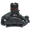 Besk Pealamp 9067574, 1W, 60Lm, 3xAAA, plastmass, LED, reguleeritav rihm