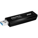 Adata V&auml;line SSD SC610-500G-CBK/RD 500GB, USB 3.2 Gen 2, lugemise kiirus 550MB/s, kirjutamise kiirus 500MB/s, must