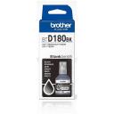 Brother Tintes pudele BTD180BK, 108ml, līdz 7500 lapām, melna, oriģināla, saderīga ar DCP-T580DW