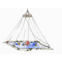 Klasiskā moskītu tīkliņa nojume, 2 personām, balta, R500470, BasicNature