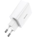 Baseus Speed Mini Ātrā Lādētājs CCFS-SN02, 100-240V~, 20W, DC 5V-3A, 9V-2.22A, 12V-1.67A