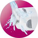 Braun Moteri&scaron;kas skustuvas LS 5560, 330g, violetinis, akumuliatorius, 40min, 3 antgaliai, SoftStrip, EasyGlide