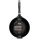 Resto Wok 93603, 30 см, 500 мм, 90 мм, алюминий, PFLUON, эргономичная ручка, индукционное дно, 1 шт.