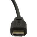 Logilink HDMI kabelis, CH0038, 3m, HDMI A tips, HDMI A tips, melns, zelta pārklājums