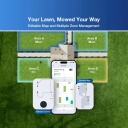 Ecovacs GOAT O600 RTK be laido robotinė vejapjovė 600m&sup2; RTK navigacija Pilka