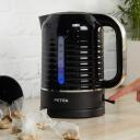 Petra Tējkanna PT5572BLKVDE, 3000 W, 1.7 l, 360&deg; pagrie&scaron;ana, ūdens līmeņa indikators, kaļķu aizsardzības filtri