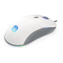 Endorfy GEM Plus Onyx White pele, EY6A011, 19000 DPI, 6 pogas, USB Type-C, Kailh GM 8.0, RGB apgaismojums