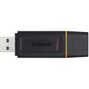 Kingston DataTraveler Exodia DTX/128GB, 128 GB, USB Type-A, USB 3.2 Gen 1, apsauginis dangtelis, raktų pakabukas, juoda/geltona