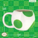 Paladone Yoshi olas formas krūze PP4911NN, 650ml, 510g, Zaļa/balta, oficiāli licencēts Nintendo produkts