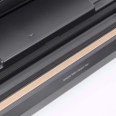 Vakuuminis pakavimo aparatas 110 W temperatūros kontrolė LED ekranas 30 cm plotis HC 170 Juodas nerūdijantis plienas 01358 Caso