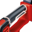 Einhell GE-CG 18/100 Li T akumuliatorinės žolės ir krūmų žirklės vejos kra&scaron;tams ir gyvatvorėms pjauti 100/200mm 18V 2.5Ah Li-ion Power X-Change 3410310 teleskopinė rankena raudona juoda