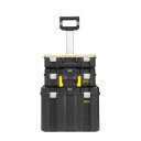 Mobilā uzglabā&scaron;anas tornis 3 moduļi, ērta transportē&scaron;ana, FMST1-80101, STANLEY