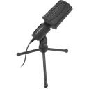 Natec Lauamikrofon NMI-1236, 1,8m, -47dB, 100-16000Hz, laud, must