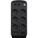 CyberPower UPS, CP900EPFCLCD, 900 VA, 540 W, AVR, LCD displejs, 6 x F tipa kontaktligzdas, USB