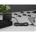 Tracer Prime 65W universālais 7-in-1 portatīvo datoru adapteris TRAAKN47202, 65W, 1,78m, 7 adapteri, USB-C, ātrā uzlāde